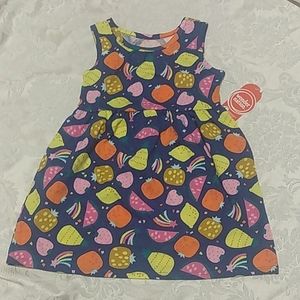 NWT Wonder Nation Fruit Dress size 2T
